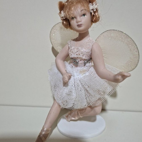 Porcelain fairy doll like new, romantic decoration