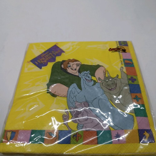 Party napkins set of 20, Notre Dame design, new