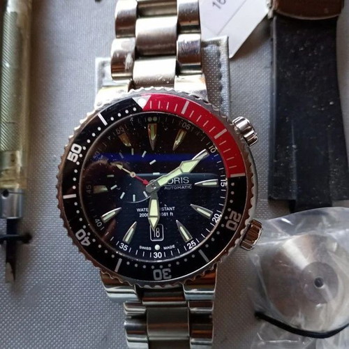 Oris Carlos Coste Limited Edition 2000 m wristwatch like new
