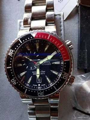 Oris Carlos Coste Limited Edition 2000 m wristwatch like new