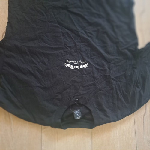 Black Squad Paranoid men's oversized T-shirt like new, black, size L