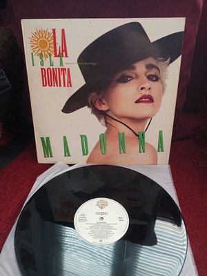 Madonna La Isla Bonita 12" Maxi single used, Greek pressing