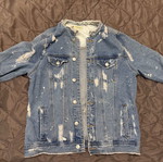 Denim jacket new, size medium, blue