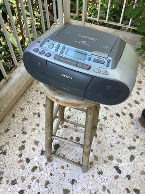 Sony MP3 CD player μεταχειρισμένο, φορητό, το κασετόφωνο δεν λειτουργεί