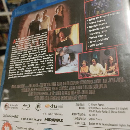 Scary Movie 2 Blu-Ray like new, comedy thriller horror