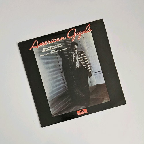 American Gigolo Original Soundtrack vinyl used 1980 Greek pressing