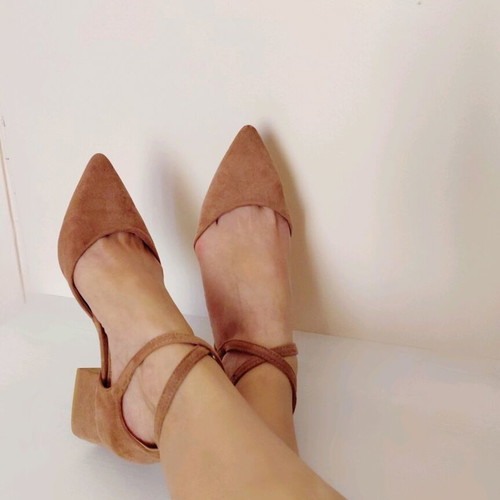 Arte Piedi pink suede pumps size 36 like new