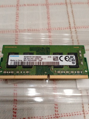Samsung DDR4 4 GB used for laptop like new