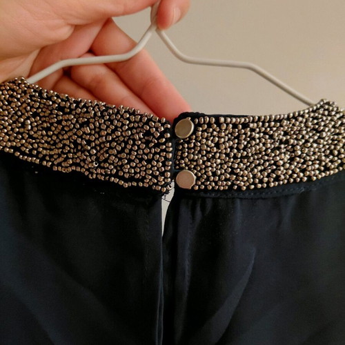 Dark blue formal top size M new