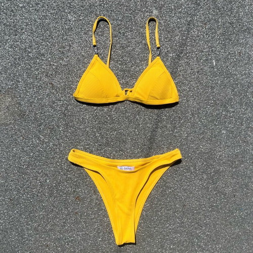 GIGI BIKINIS swimsuit like new, size S, yellow
