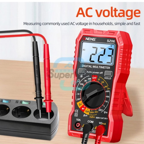 ANENG SZ06 Digital Multimeter 2000 Measurements AC/DC Voltmeter Ammeter LCD new