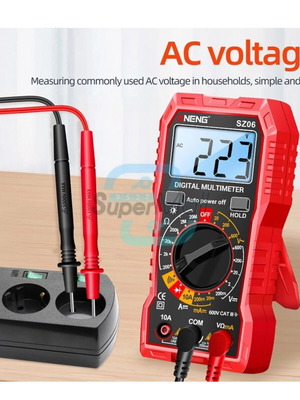 ANENG SZ06 Digital Multimeter 2000 Measurements AC/DC Voltmeter Ammeter LCD new