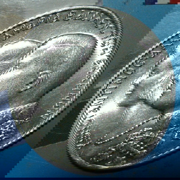 ''KONSBERG'' 30 ΔΡΑΧΜΕΣ 1964 ΑΣΗΜΙ .835 ΒΑΣΙΛΙΚΟΙ ΓΑΜΟΙ ΚΩΝΣΤΑΝΤΙΝΟς & ΑΝΝΑ ΜΑΡΙΑ.. .*35