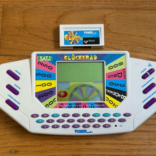Tiger Electronics Clücksrad handheld 1995 like new