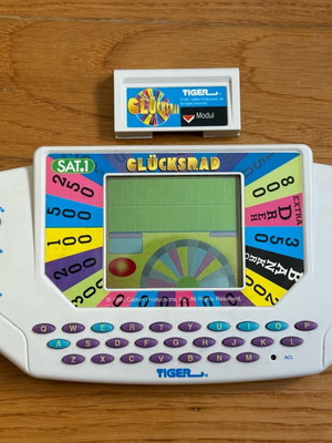 Tiger Electronics Clücksrad handheld 1995 like new