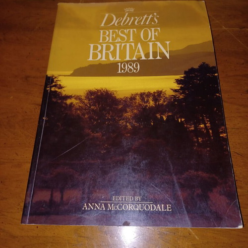 Debrett’s Best of Britain 1989 book like new, English