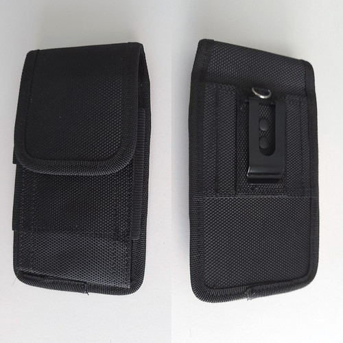Mobile phone holster with belt clip used, for screens up to 5.5"