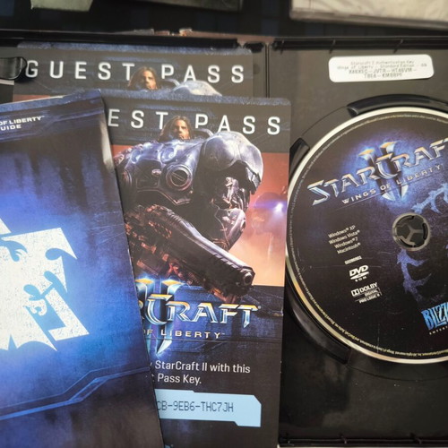 Starcraft 2 Wings Of Liberty Collector's Edition PC game like new