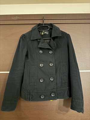 Casual Stradivarius jacket used, size S, black