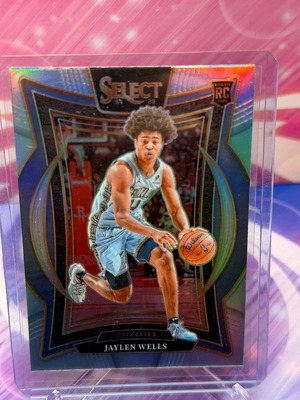 2024-25 Panini Select Concourse Jaylen Wells #79 Silver Prizm card new