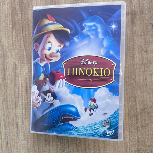 Pinocchio Disney DVD, dubbed, children's movie