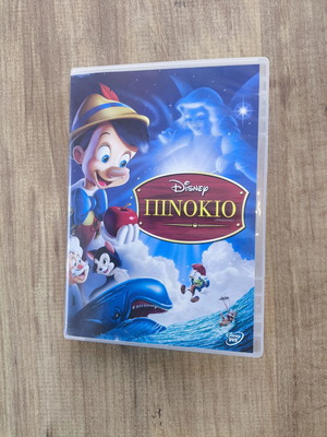 Pinocchio Disney DVD, dubbed, children's movie