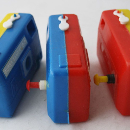 Vintage 70's Super Camera 88 water shooter water gun Biotsiοt Greece new