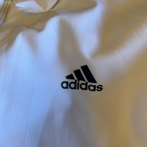 Adidas training jacket new, size Medium, white