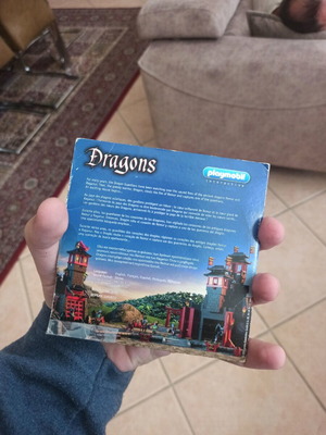 Playmobil Dragons DVD like new, dubbed