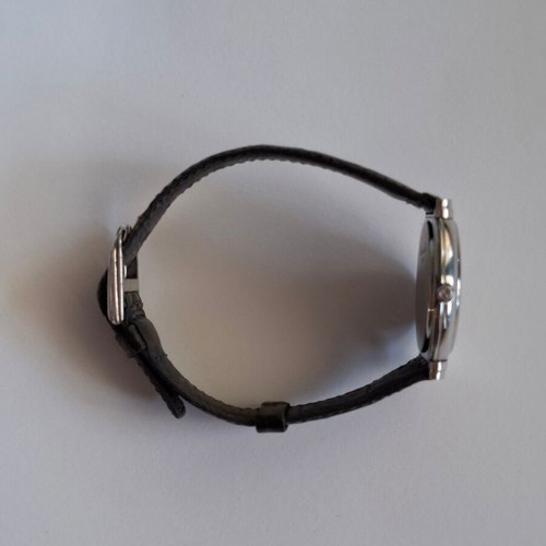 Christian Dior women's watch used, silver and black