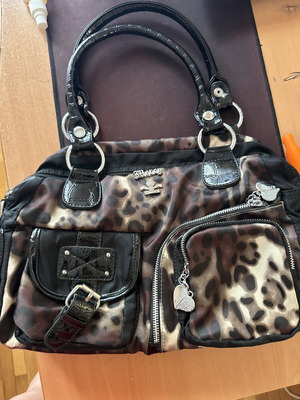 Leopard print handbag