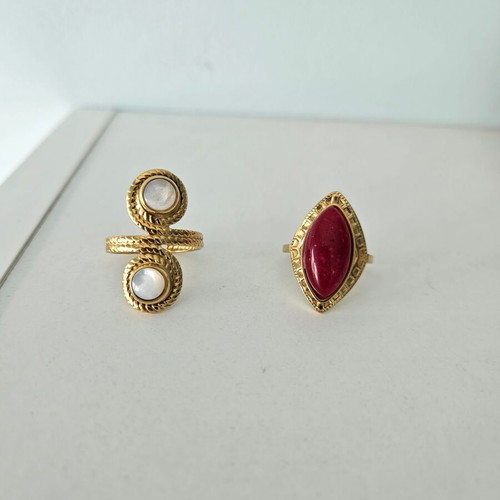 Offer 2 gold rings 11€