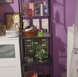μεταλλική ραφιερα από το ΙΚΕΑ