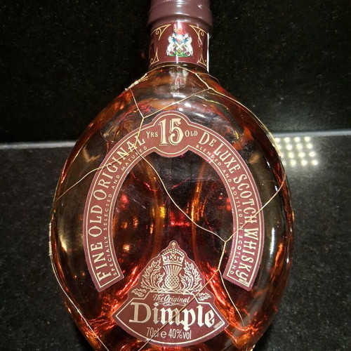 Dimple 15 Years collectible whisky new, bottled 1990, 70cl, 40% vol
