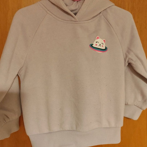 Name It hoodie 98 cm used, light purple with small marks