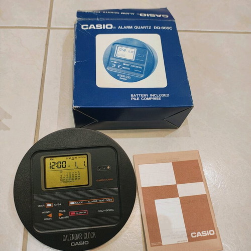 Casio Vintage Clock New
