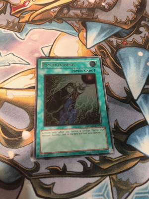 Psychokinesis Yu-Gi-Oh! card used, Ultimate Rare