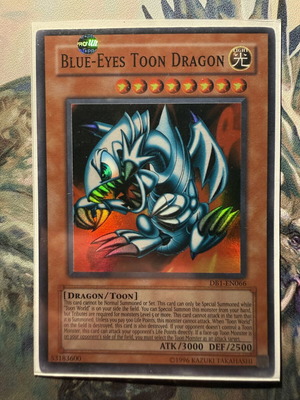 Κάρτα Blue-Eyes Toon Dragon DB1 καινούργια