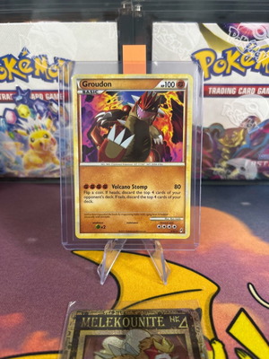 Pokemon card Groudon Call of Legends 2011 like new