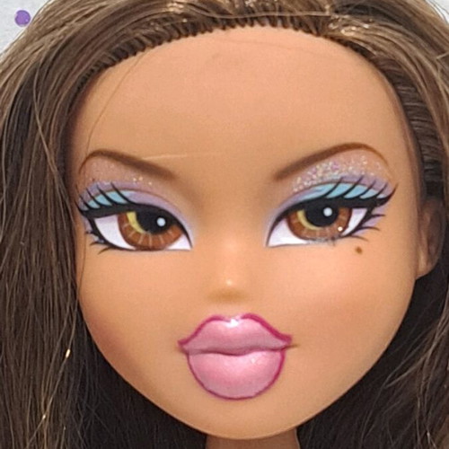 Bratz Play Sportz Gymnastics Yasmin doll used with flaws