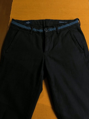 Mason's men's fabric pants dark blue like new