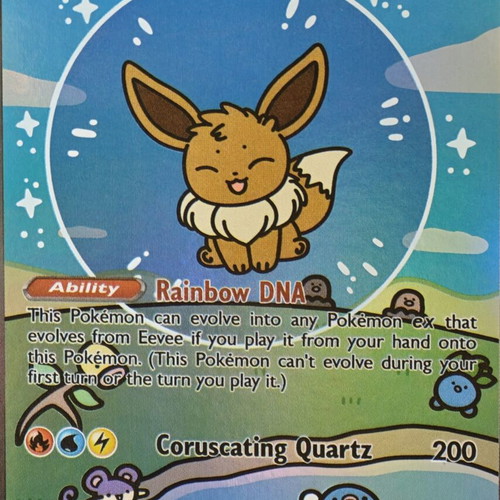 Pokemon Eevee, Espeon & Umbreon Bubble Cards in excellent condition