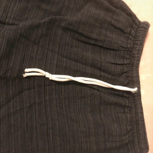 Hippie Boho pants like new, one size, black and gray