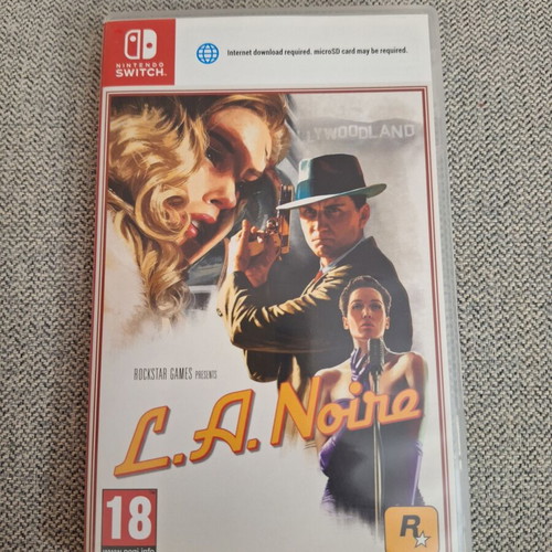 L.A. Noire Nintendo Switch game