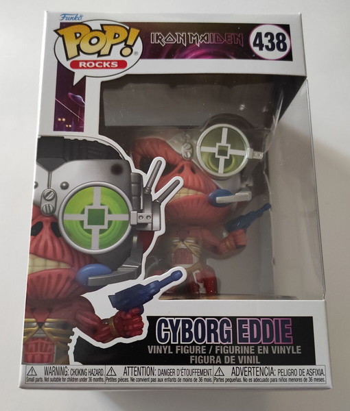 Funko POP! Rocks / Iron Maiden: Cyborg Eddie - 438 / Somewhere In Time
