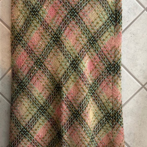 Maxi skirt Emanuel Ungaro like new, wool plaid pattern