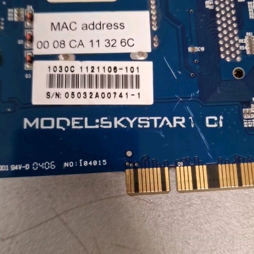 SkyStar CI satellite receiver and decoder for computer used