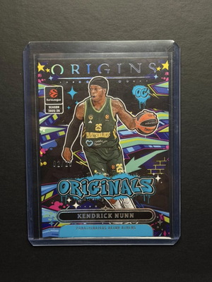 Kendrick Nunn Panathinaikos Panini Origins Euroleague 2025-26 card