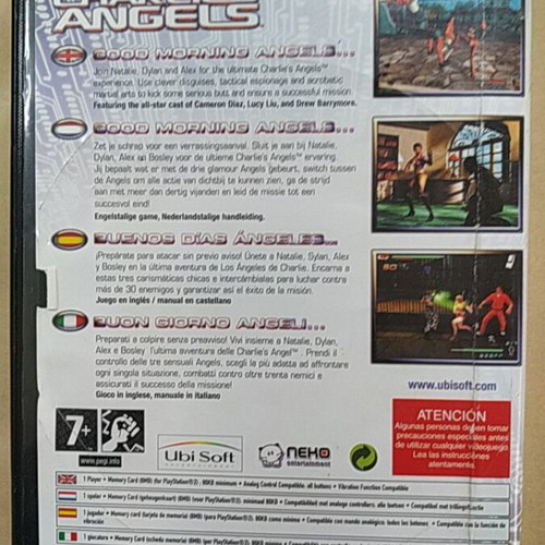 Charlie s Angels PlayStation 2 game used