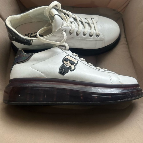 Karl Lagerfeld women's sneakers like new, size 39, white